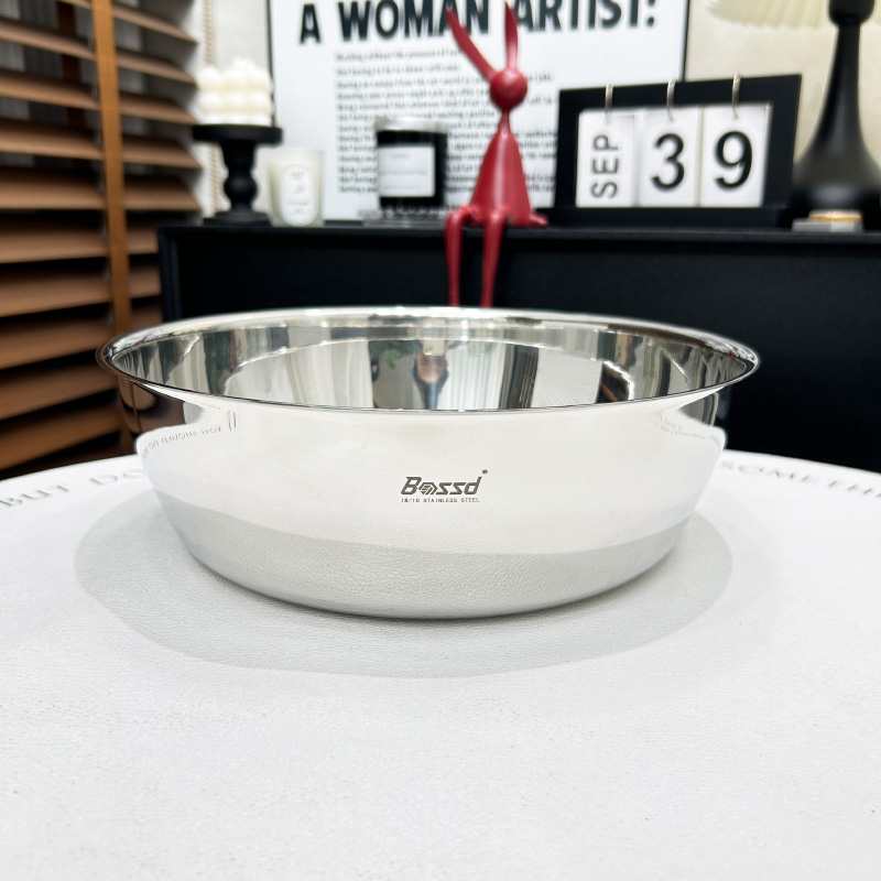 304不锈钢淘米洗菜调凉菜料理盆