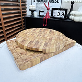 南美柚木切菜板砧板切案板实木菜板抗菌防霉家用食品级面板无漆