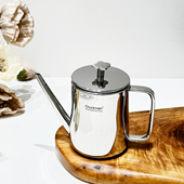 chockmen卓德铭18 油罐酒壶冲茶壶 10不锈钢四叶草油壶倒油装