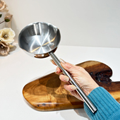 10泼油小锅烧油浇油长柄淋热油勺迷你煎蛋锅 老板自留款