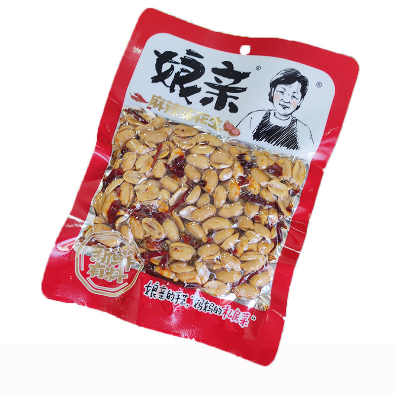 娘亲麻辣花生米油炸熟五香味零食