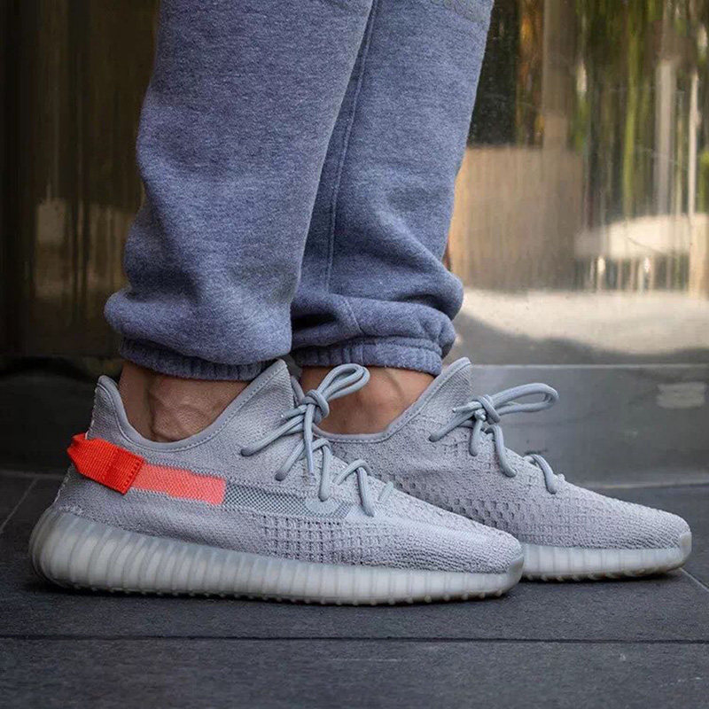 diao yeezy帝奥椰子350尾灯新灰橙v2欧洲限定男鞋真爆莆田潮鞋子