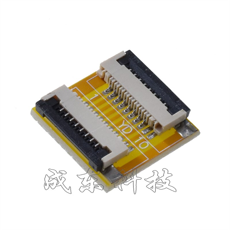 FFC/FPC软排线延长板转接板 1.0MM间距4P6P8P10P14P20P24P26P30P