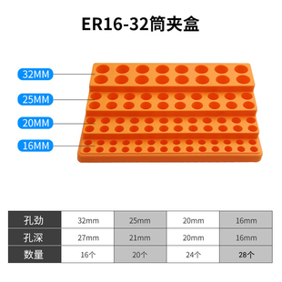 CNC加工中心BT30BT40刀柄收纳盒简易塑料加硬加厚刀具刀杆整理架