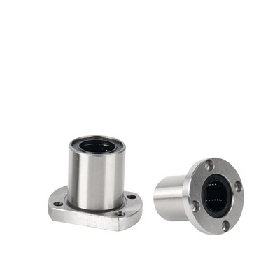 加长电镀圆法兰方法兰双切边法兰直线运动轴承LMF6 LMH8LMK10LUU