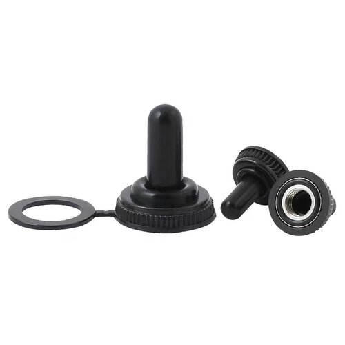 钮子防水帽直径12MM 6MM开关帽防尘帽 摇臂拨动按钮开关防水帽
