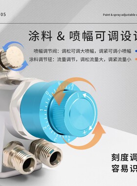 日本原装WA-101往复机喷头流水线喷漆枪WA-200大口径自动油漆喷枪