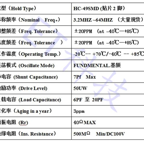 晶振49SMD 4M 6M 8MHZ10M12M16M20M24M25M26M27M30M 直插贴片均有