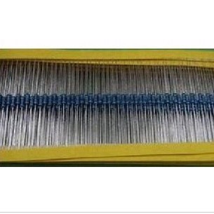 1/4W 0.25W 金属膜电阻 1%精密度 1R-1M 单种阻值1盒40