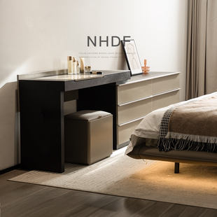 已夏卡索利妆台原版 高端轻奢床尾置物柜梳妆台储物柜 复刻意式