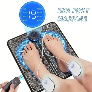 Massager Pad Relax Electric Acupoints Foot Feet Massage EMS