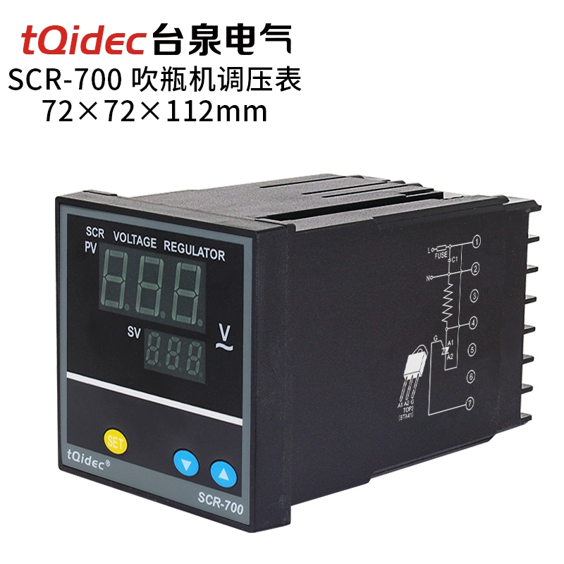 tqidec Taiquan Electric SCR-700 điều chỉnh áp suất máy thổi chai điều chỉnh điện áp thyristor đặc biệt