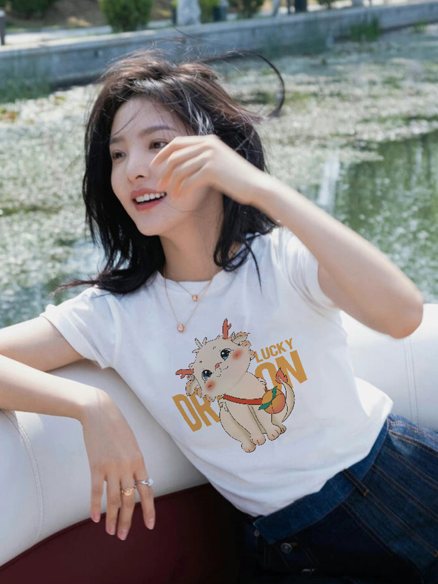 Cartoon Short Sleeve T-Shirt - Taobao product photo 3