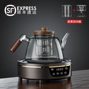 家用防烫加厚电陶炉煮茶炉小型大容量红茶煮茶器 61K3玻璃茶壶套装