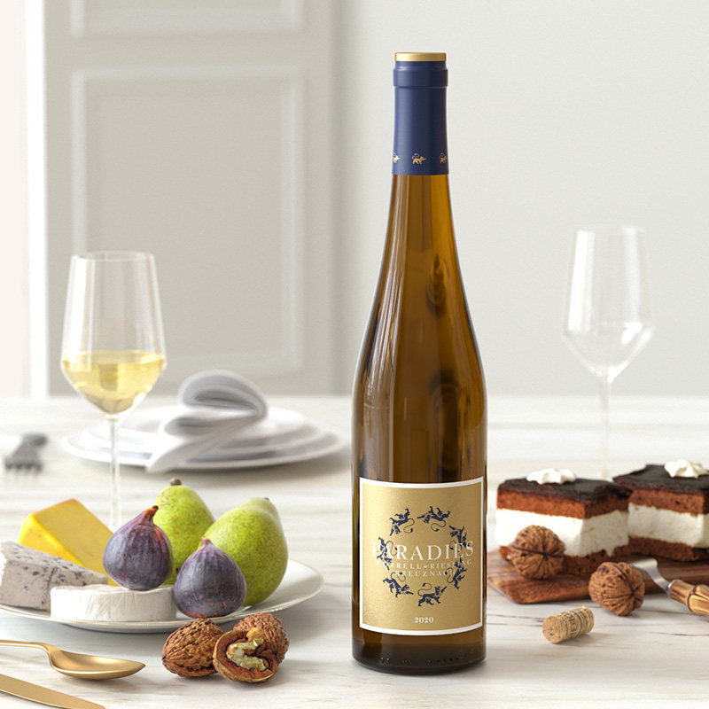 手工严选果实 柯瑞天堂园干白 德国原瓶进口雷司令葡萄酒那赫产区