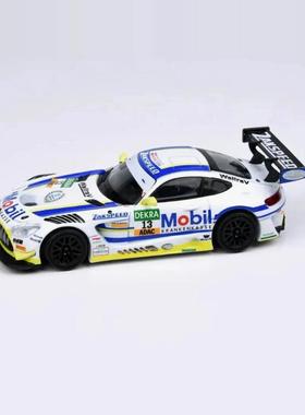 Para64 合金车1 64 奔驰 AMG GT3 Evo 赛车模型 玩具精品摆件礼品