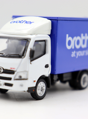 TINY微影Hino 300 Lorry Brother日野货车厢式轻卡运输车汽车模型