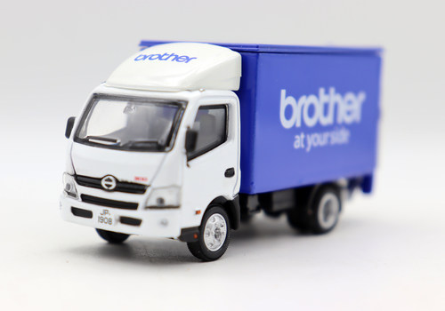 TINY微影Hino 300 Lorry Brother日野货车厢式轻卡运输车汽车模型