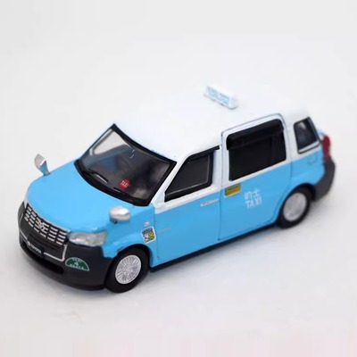 Tiny微影玩具1 64 Comfort Hybrid Taxi 丰T田香港的士模型限定款