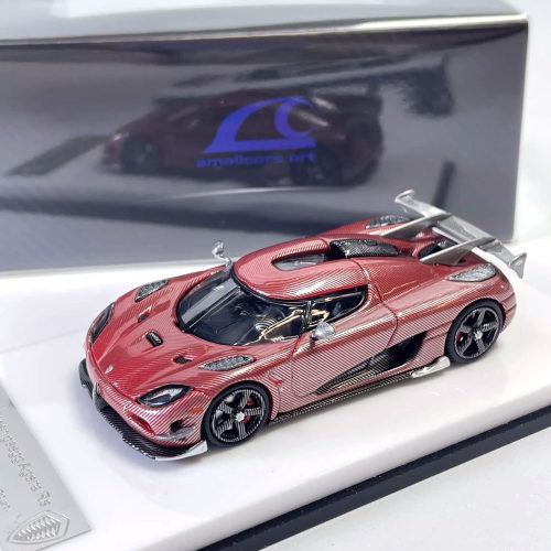 合金1 64柯尼赛格Agera RS全碳版 北欧幽灵跑车模型礼品摆件