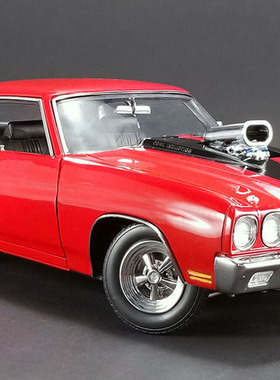 ACME 1 18合金车1970 Chevelle SS雪佛兰汽车美国肌肉车玩具模型