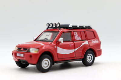 微影合金1/64帕杰罗越野车模型