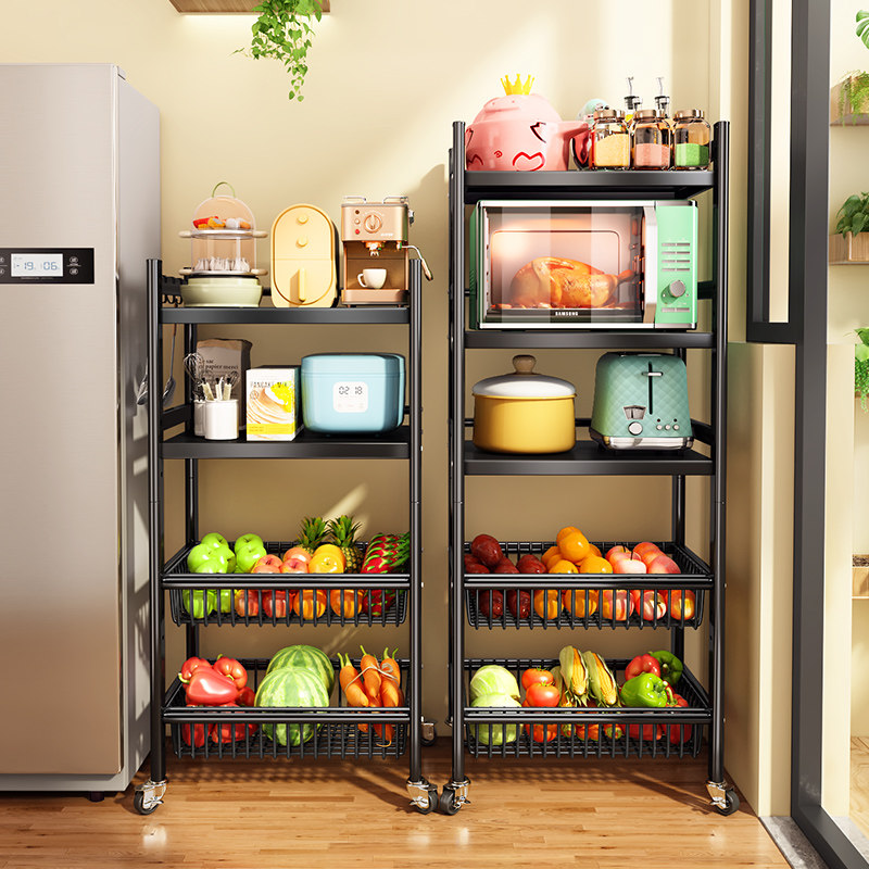 thiết bị nhà bếp hiện đại Rau Nhà Bếp Có Giá Để Đồ Rau Giá Đặc Biệt Tầng Đứng Nhiều Lớp Đa Năng Tủ Bảo Quản Giỏ Đựng Rau Nồi Giá Đựng Đồ kệ gia vị dán tường trang thiết bị nhà bếp giá rẻ