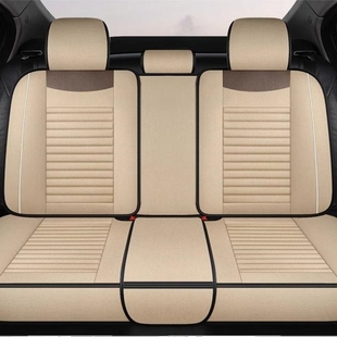 汽车用品坐垫四季 2018款 QX30棉麻四季 Q50L 全包座套 适用于QX50