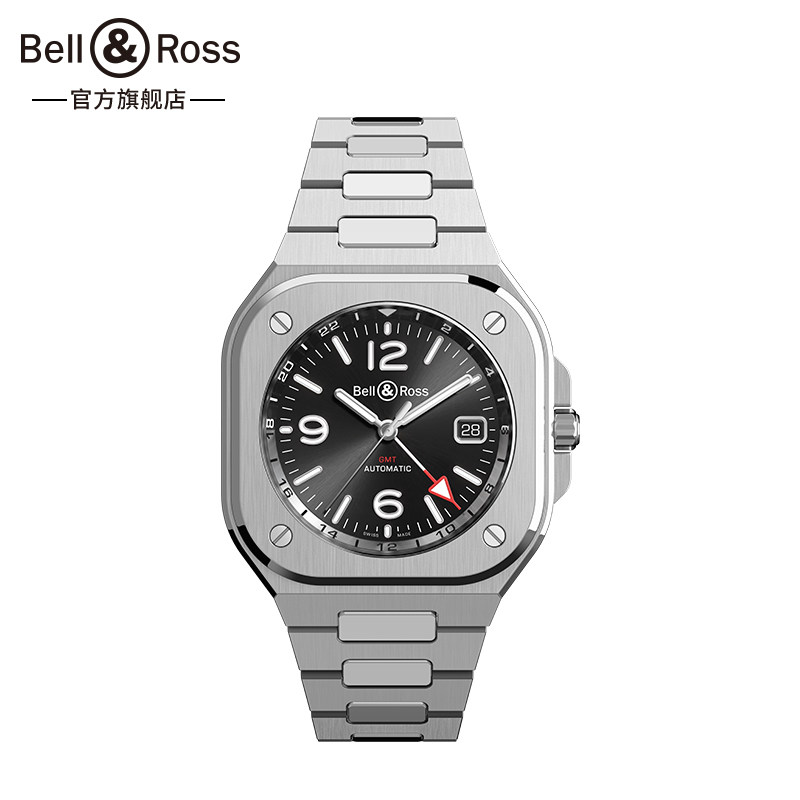 bell&ross柏莱士瑞士表全自动机械手表都市商务男士款轻奢风腕表