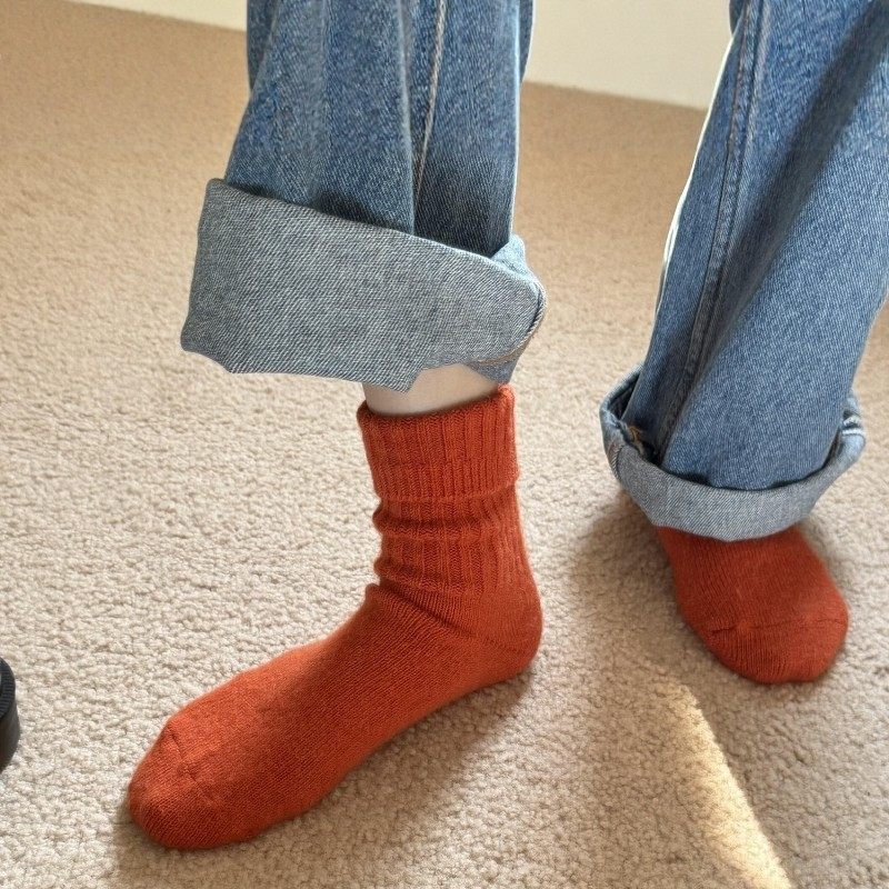 冬季加厚保暖羊毛毛圈袜纯色中筒袜韩国女袜日系复古长筒袜袜子女,女士内衣/男士内衣/家居服,连裤袜/打底袜,淘宝优惠券,粉丝福利购,淘宝优惠卷
