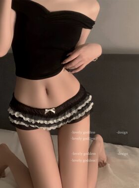 纯欲暗号~蕾丝边无痕内裤网纱性