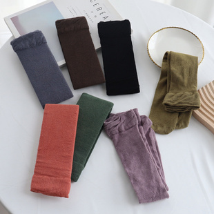 大苌巾SD 2020薄棉长筒袜过膝袜性感透视袜子纯色不勒腿潮袜欧货