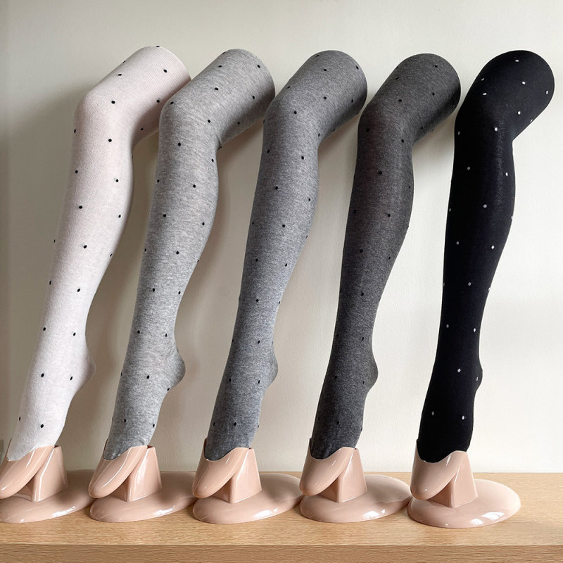 韩系ins气质烟灰色波点提花棉质连裤袜显瘦微透肉薄款打底裤子女,女士内衣/男士内衣/家居服,连裤袜/打底袜,淘宝优惠券,粉丝福利购,淘宝优惠卷