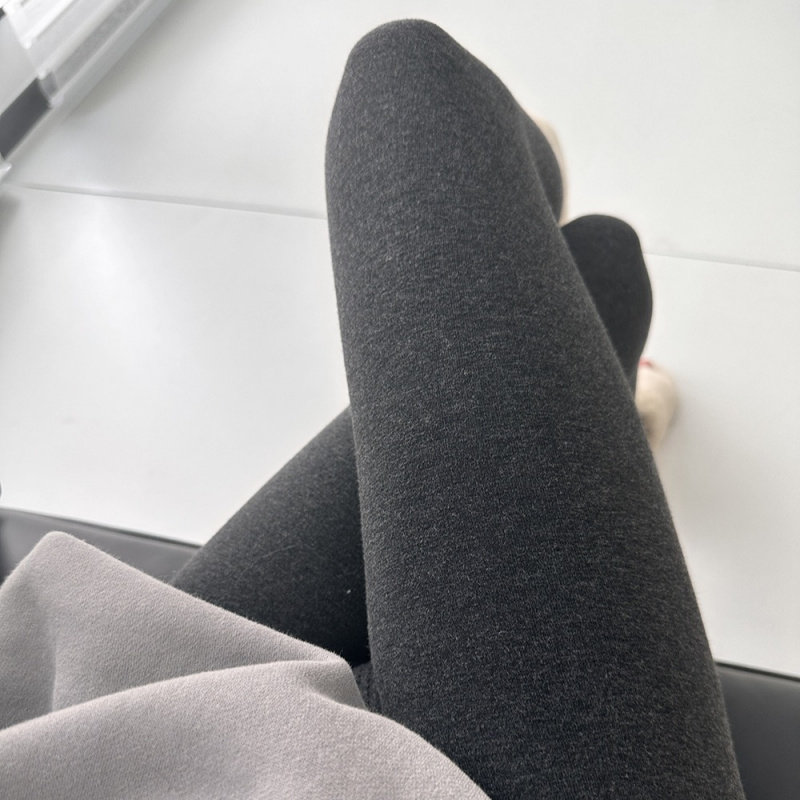 秋冬加绒加厚鱼骨收腰打底袜连脚保暖高腰显瘦连裤袜90-130斤