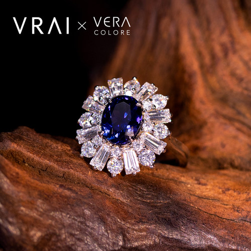 DIAMONDFOUNDRY蓝宝石戒指