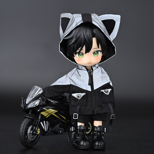 ob11娃衣小怪兽冲锋衣