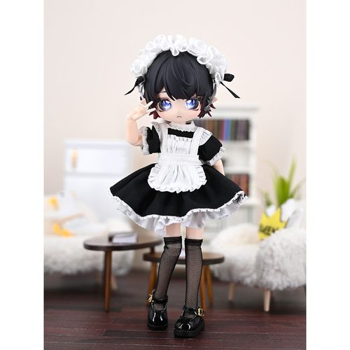 万域人形【女仆日】大12分bjd娃衣mjd OB11玩偶出逃体 明月体米甜