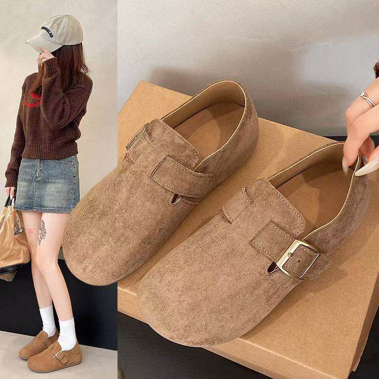 2026新款勃肯鞋女外穿一脚蹬单鞋百搭包头懒人鞋女,女鞋,勃肯鞋/软木鞋,淘宝优惠券,粉丝福利购,淘宝优惠卷