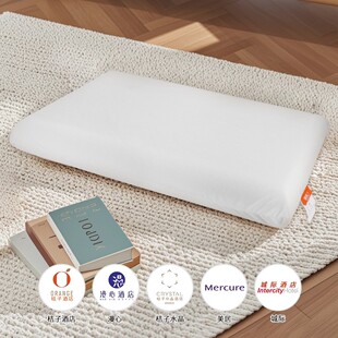 2025新款桔子水晶漫心美居城际酒店同款喜临门记忆棉零压护颈枕头