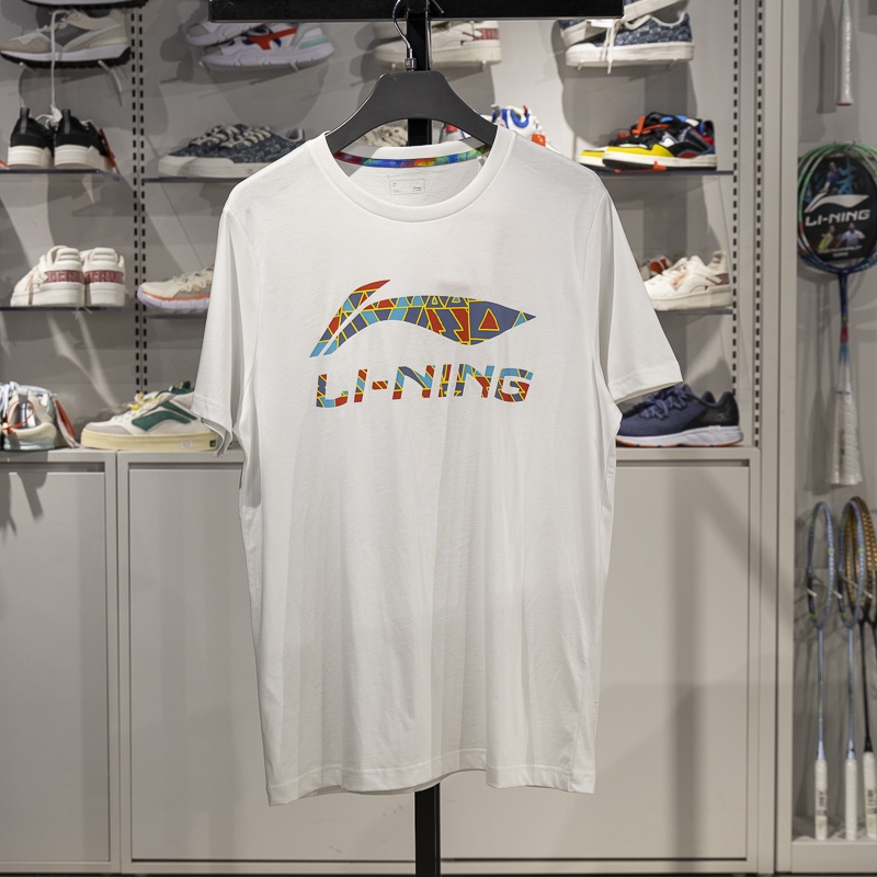 李宁短袖男子透气短袖T恤