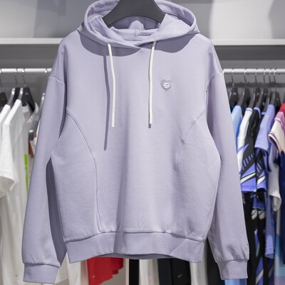 李宁运动休闲女子连帽宽松卫衣