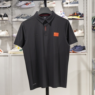 正品李宁短袖POLO男子2025夏季荣耀冰感舒适休闲翻领T恤APLV523