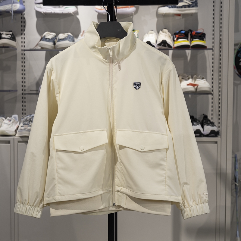 李宁运动风衣防风保暖