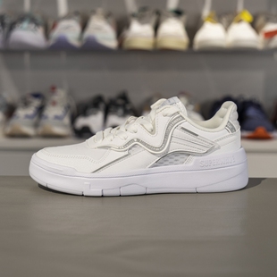 板鞋 正品 防滑耐磨低帮经典 运动女小白鞋 AGCR048 李宁惟吾休闲鞋