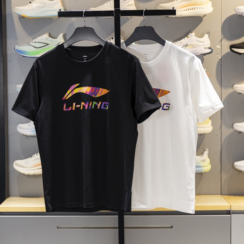 李宁短袖男子透气短袖T恤