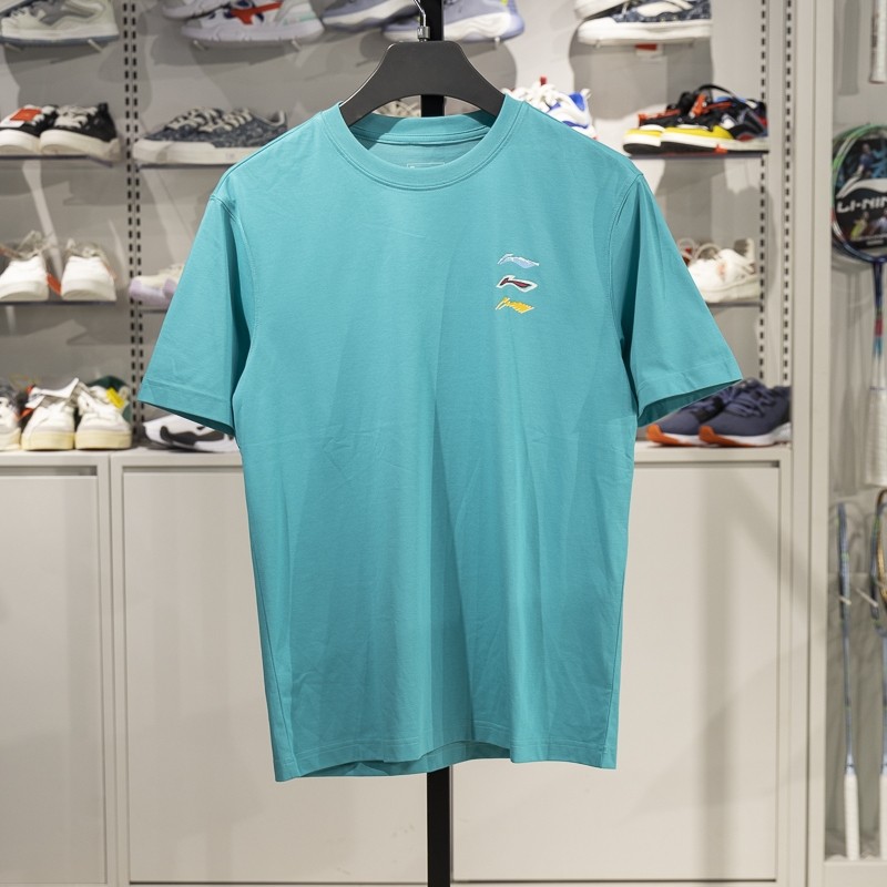 李宁短袖男子吸湿排汗短袖T恤