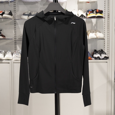 李宁针织风衣冰感舒适