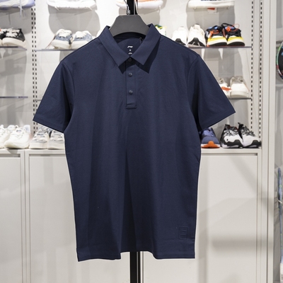 李宁短袖POLO衫吸湿排汗透气