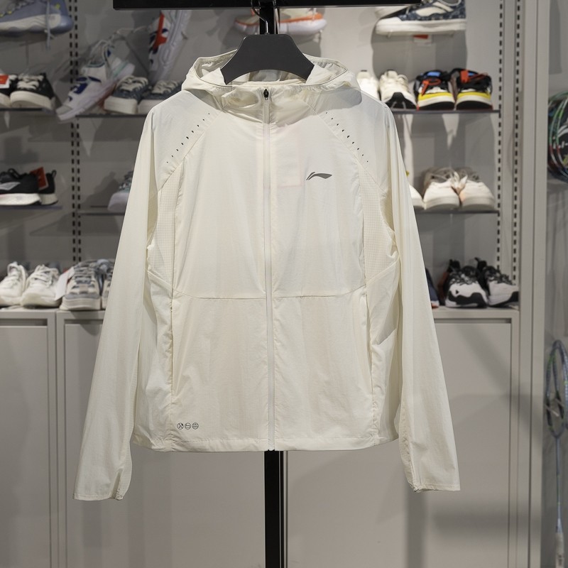 正品李宁运动风衣女子2025夏季新款跑步户外防晒衣外套AFDV248,运动服/休闲服装,运动风衣,淘宝优惠券,粉丝福利购,淘宝优惠卷