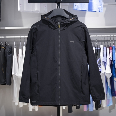 李宁运动风衣防风防泼水